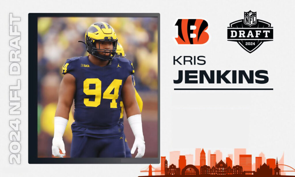 Bengals Bolster D-Line with Kris Jenkins, Son of NFL Star, in 2024 Draft