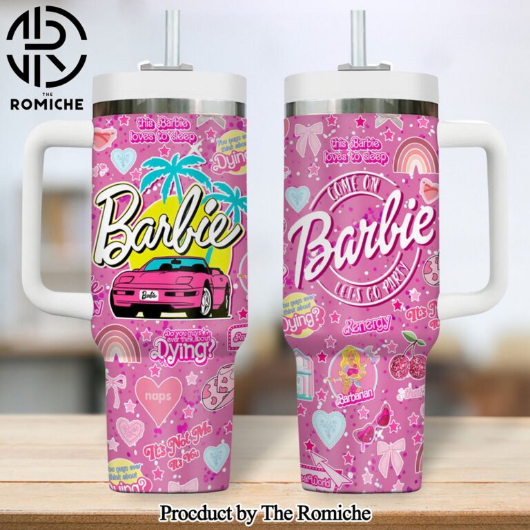 Barbie Movie Personalized Stanley Cup